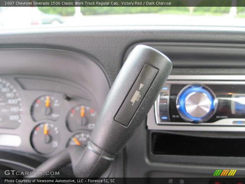 Victory Red / Dark Charcoal 2007 Chevrolet Silverado 1500 Classic Work Truck Regular Cab