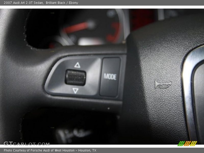 Brilliant Black / Ebony 2007 Audi A4 2.0T Sedan