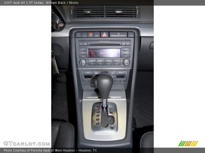 Brilliant Black / Ebony 2007 Audi A4 2.0T Sedan