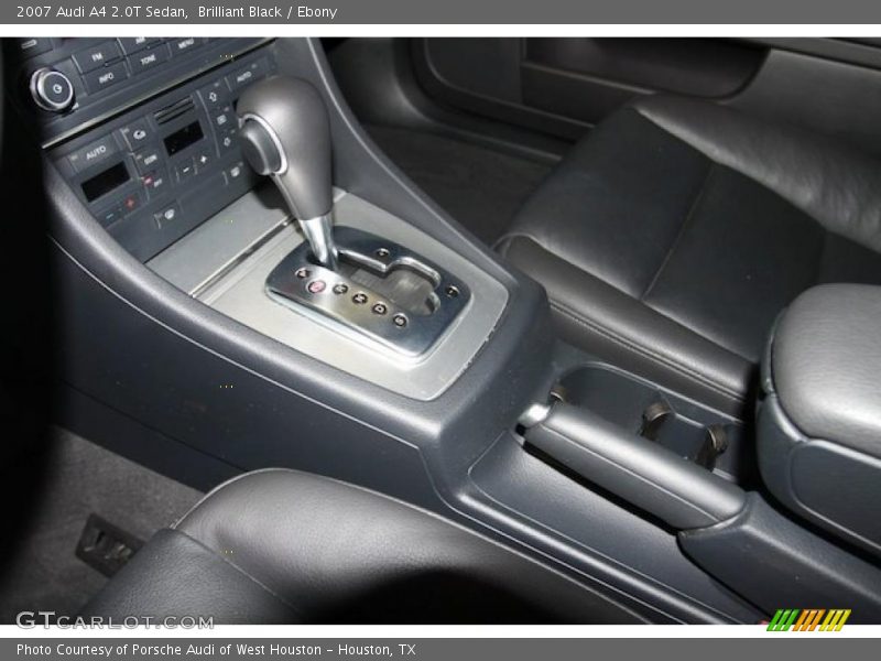 Brilliant Black / Ebony 2007 Audi A4 2.0T Sedan