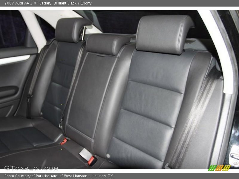 Brilliant Black / Ebony 2007 Audi A4 2.0T Sedan