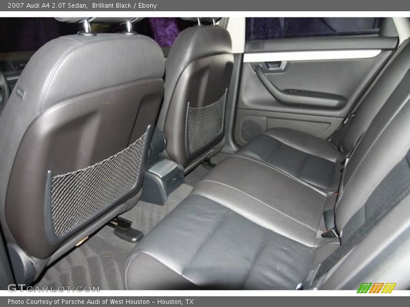Brilliant Black / Ebony 2007 Audi A4 2.0T Sedan