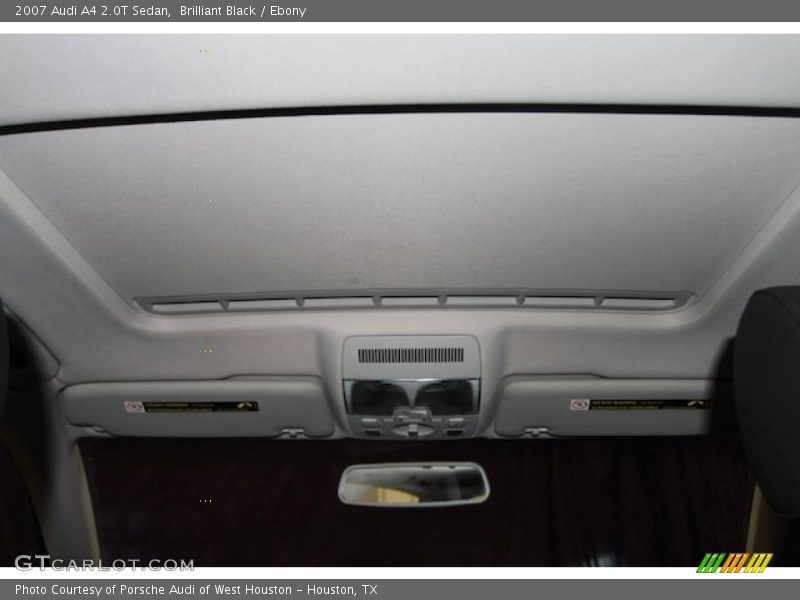 Brilliant Black / Ebony 2007 Audi A4 2.0T Sedan