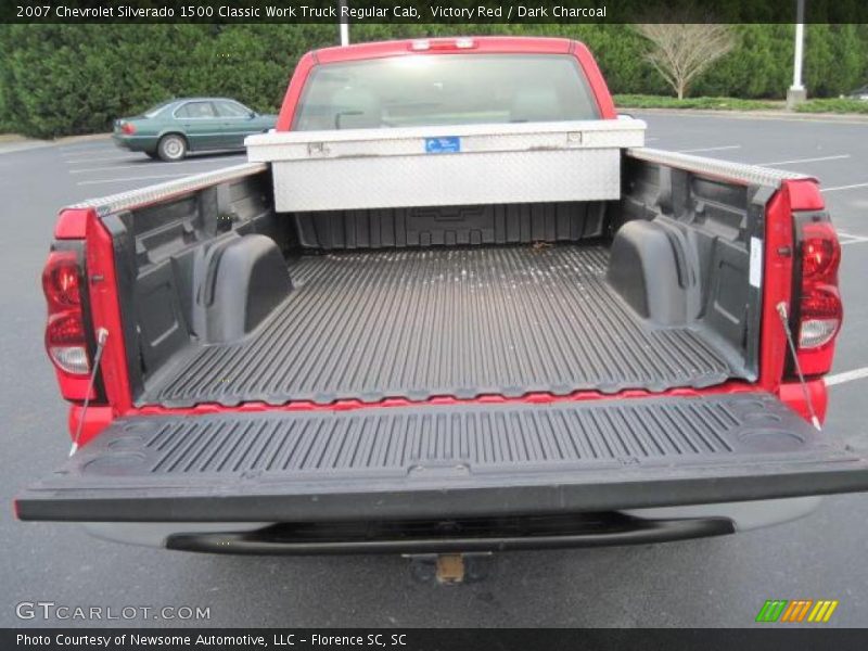 Victory Red / Dark Charcoal 2007 Chevrolet Silverado 1500 Classic Work Truck Regular Cab