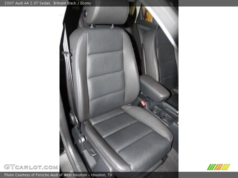 Brilliant Black / Ebony 2007 Audi A4 2.0T Sedan
