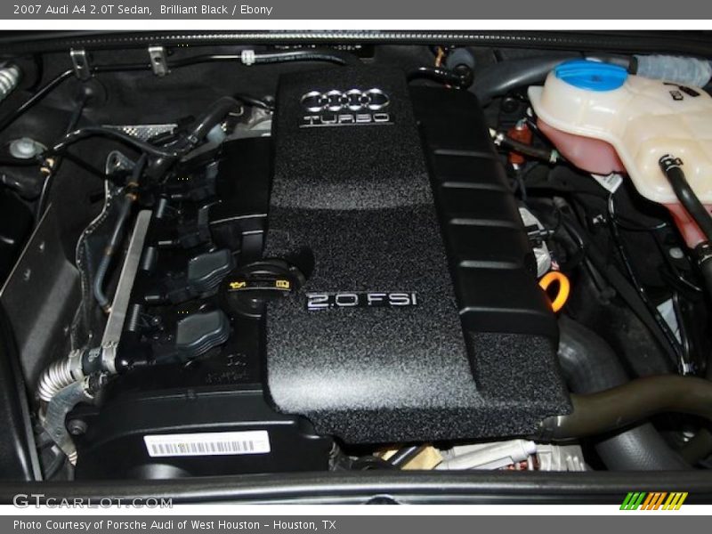 Brilliant Black / Ebony 2007 Audi A4 2.0T Sedan