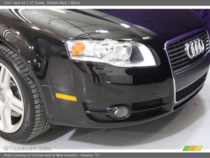 Brilliant Black / Ebony 2007 Audi A4 2.0T Sedan
