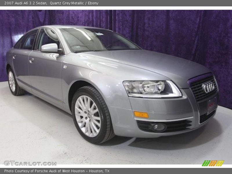 Quartz Grey Metallic / Ebony 2007 Audi A6 3.2 Sedan