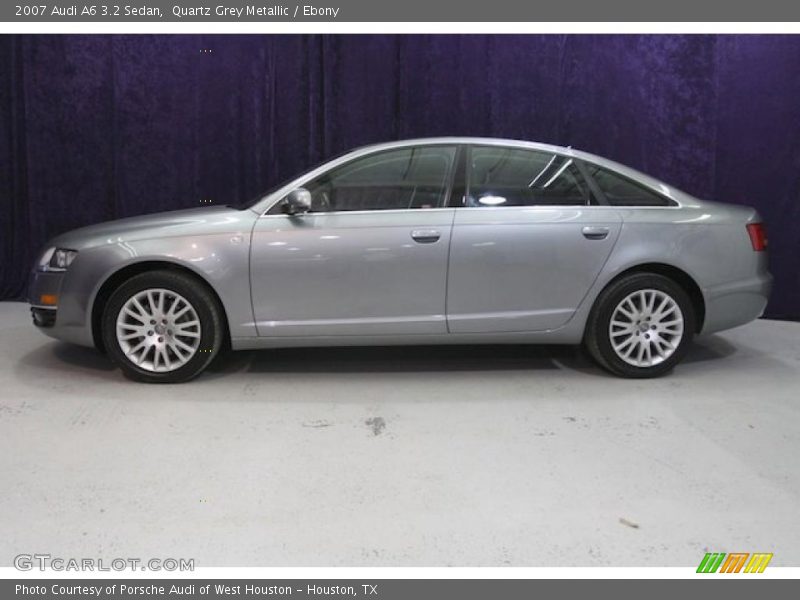 Quartz Grey Metallic / Ebony 2007 Audi A6 3.2 Sedan