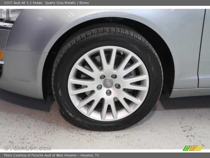 Quartz Grey Metallic / Ebony 2007 Audi A6 3.2 Sedan