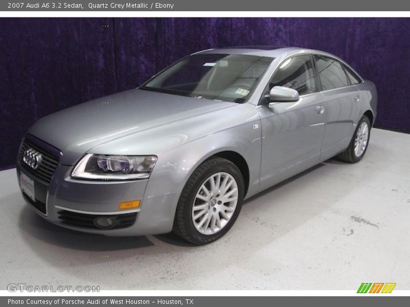 Quartz Grey Metallic / Ebony 2007 Audi A6 3.2 Sedan