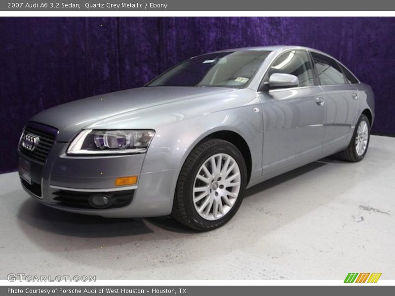 Quartz Grey Metallic / Ebony 2007 Audi A6 3.2 Sedan