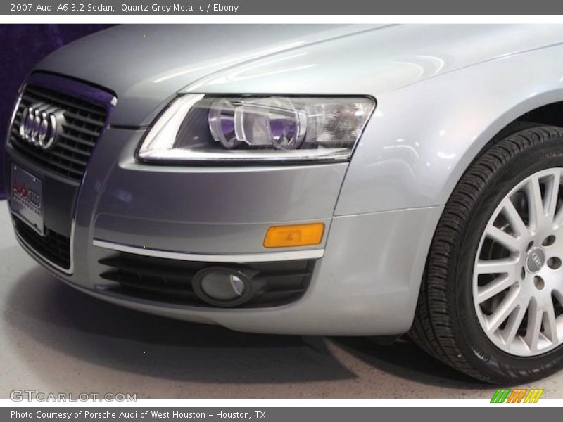 Quartz Grey Metallic / Ebony 2007 Audi A6 3.2 Sedan