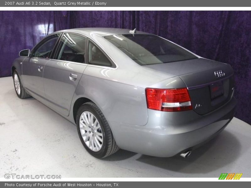 Quartz Grey Metallic / Ebony 2007 Audi A6 3.2 Sedan