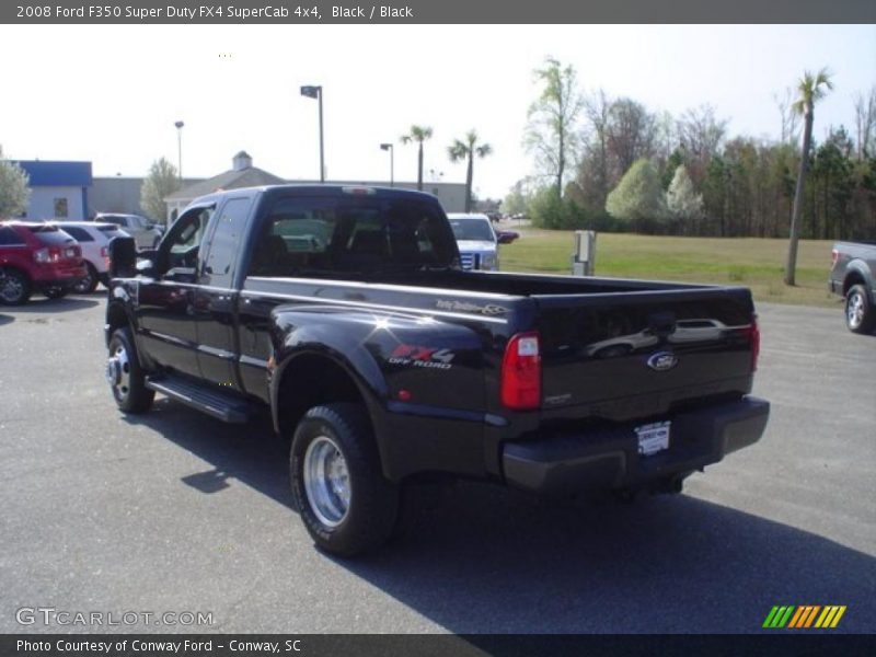 Black / Black 2008 Ford F350 Super Duty FX4 SuperCab 4x4