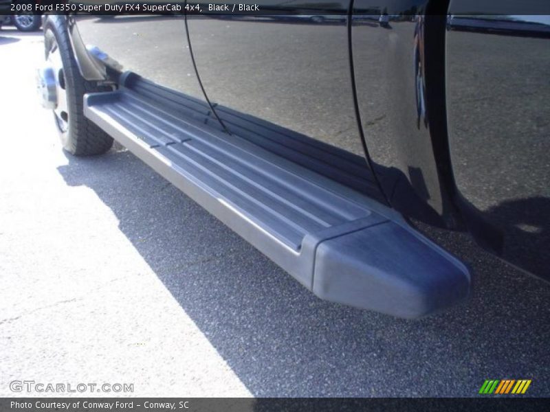 Black / Black 2008 Ford F350 Super Duty FX4 SuperCab 4x4