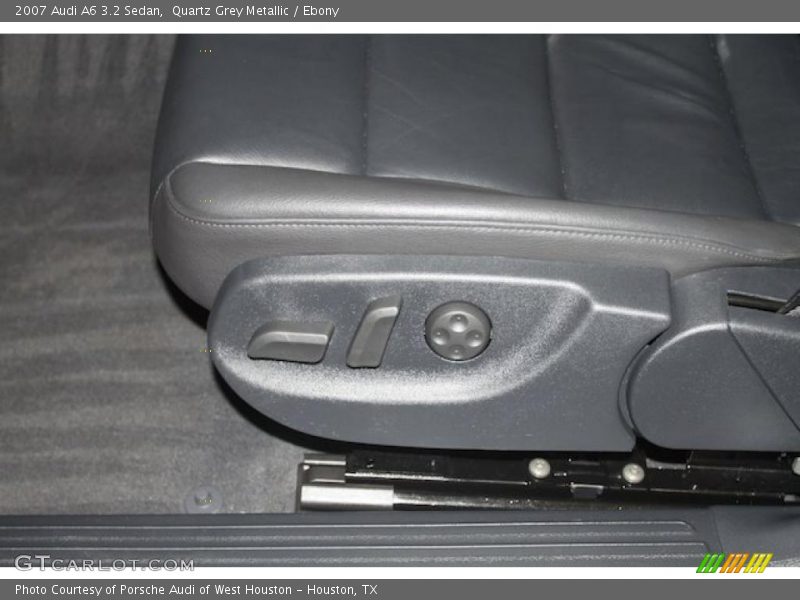 Quartz Grey Metallic / Ebony 2007 Audi A6 3.2 Sedan