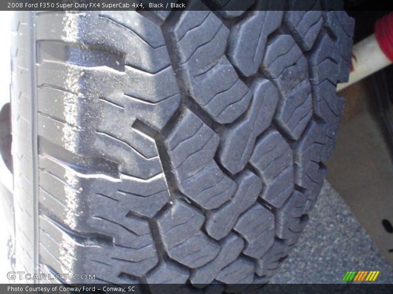Black / Black 2008 Ford F350 Super Duty FX4 SuperCab 4x4