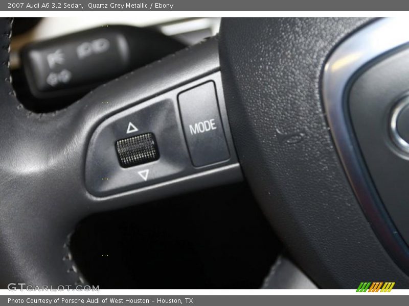Quartz Grey Metallic / Ebony 2007 Audi A6 3.2 Sedan