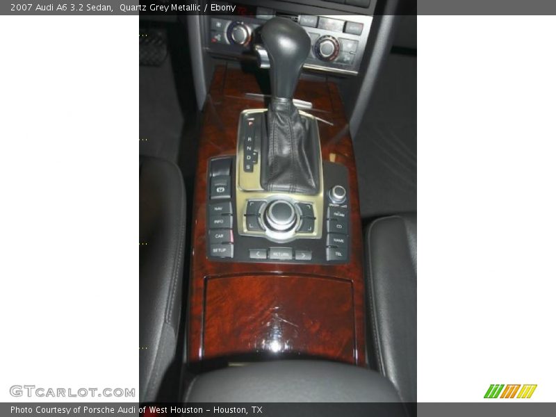 Quartz Grey Metallic / Ebony 2007 Audi A6 3.2 Sedan