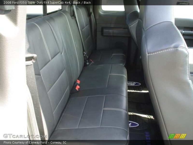 Black / Black 2008 Ford F350 Super Duty FX4 SuperCab 4x4