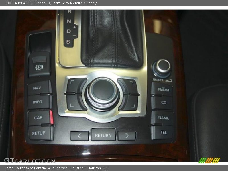 Quartz Grey Metallic / Ebony 2007 Audi A6 3.2 Sedan