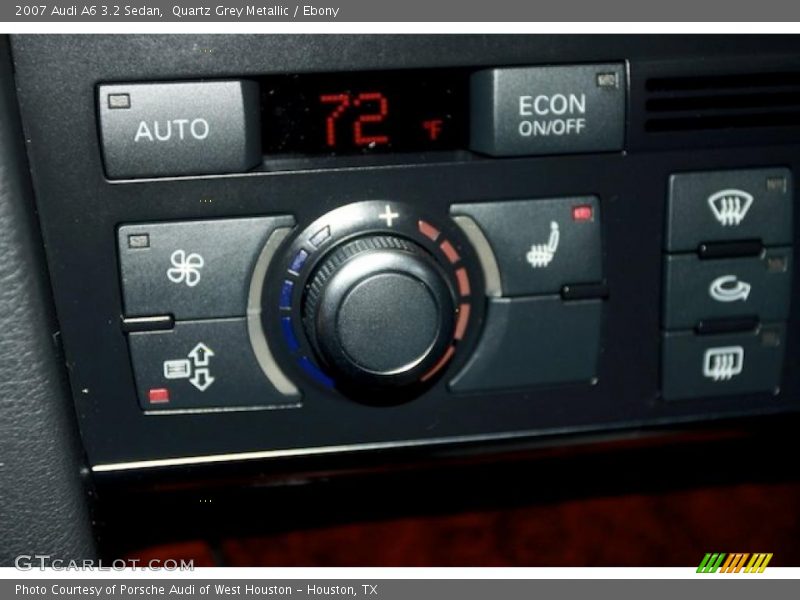 Quartz Grey Metallic / Ebony 2007 Audi A6 3.2 Sedan