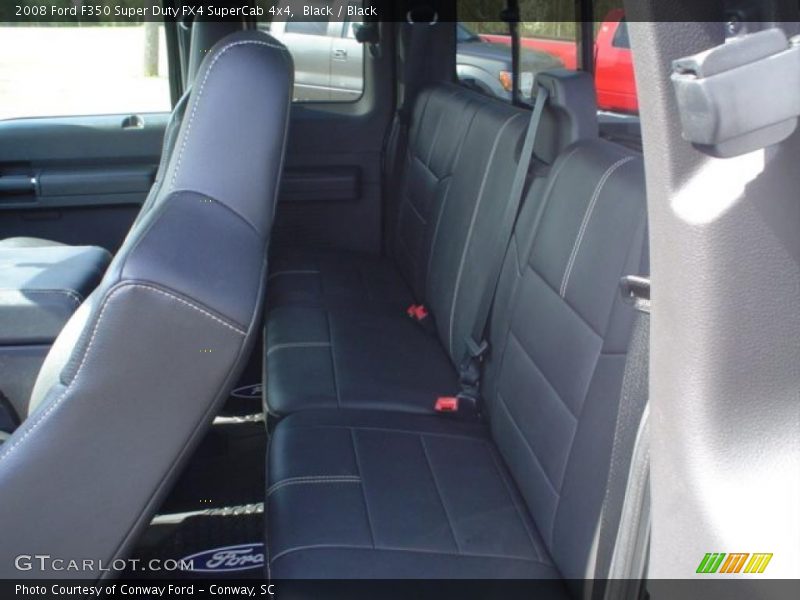 Black / Black 2008 Ford F350 Super Duty FX4 SuperCab 4x4
