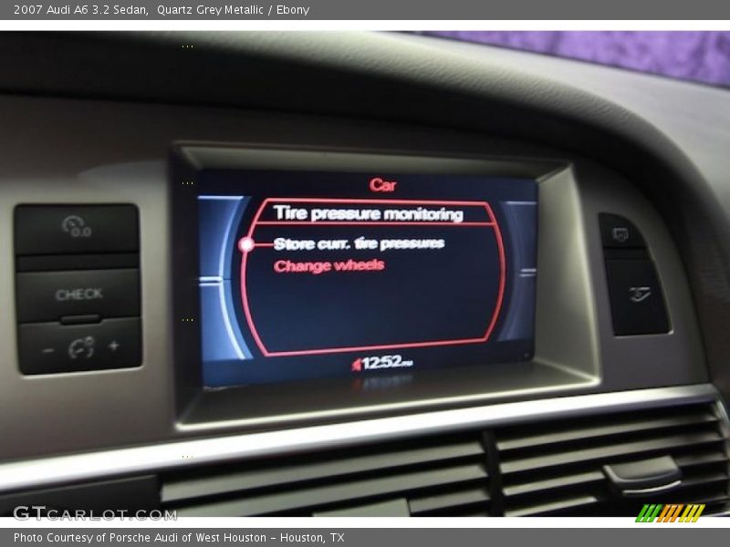 Quartz Grey Metallic / Ebony 2007 Audi A6 3.2 Sedan