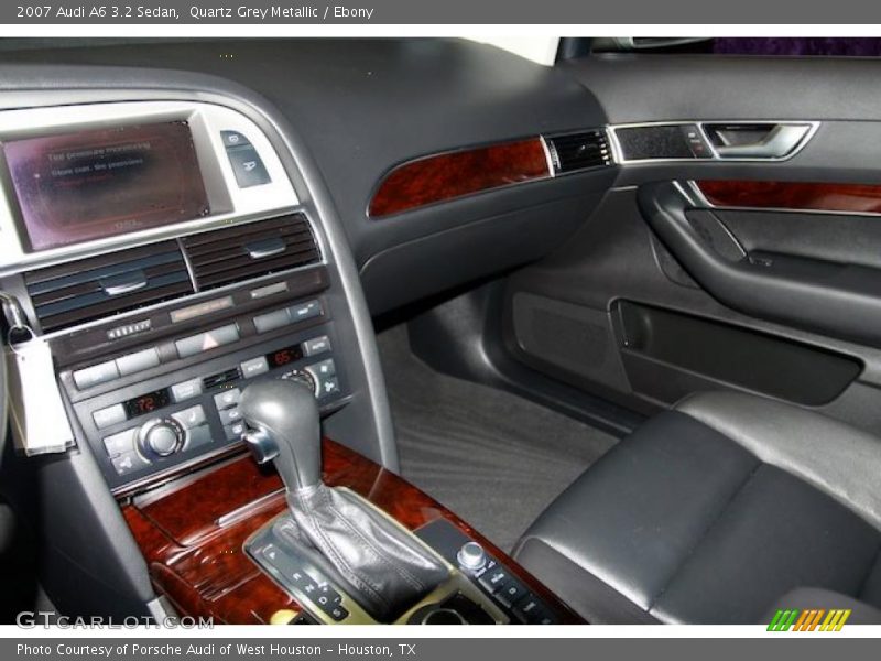 Quartz Grey Metallic / Ebony 2007 Audi A6 3.2 Sedan