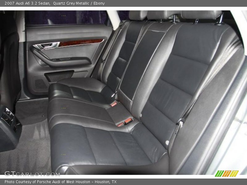 Quartz Grey Metallic / Ebony 2007 Audi A6 3.2 Sedan