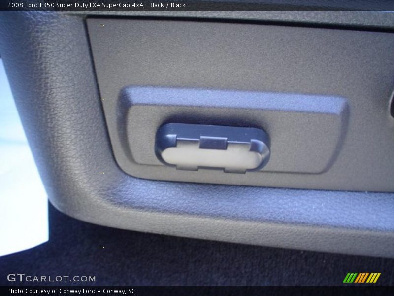 Black / Black 2008 Ford F350 Super Duty FX4 SuperCab 4x4