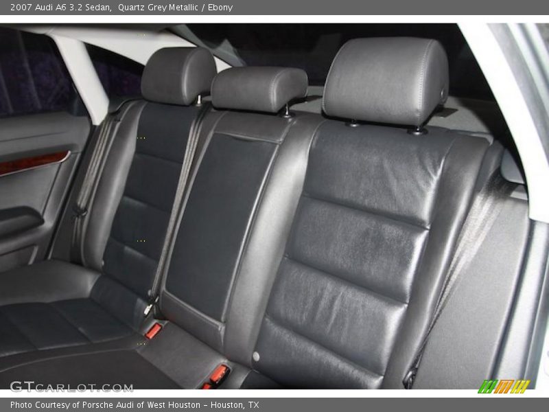 Quartz Grey Metallic / Ebony 2007 Audi A6 3.2 Sedan