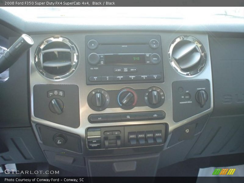 Black / Black 2008 Ford F350 Super Duty FX4 SuperCab 4x4