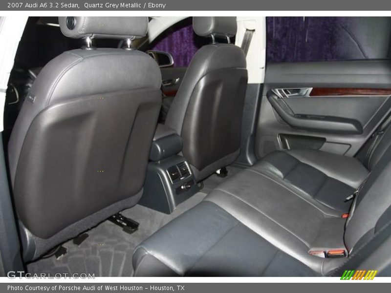 Quartz Grey Metallic / Ebony 2007 Audi A6 3.2 Sedan