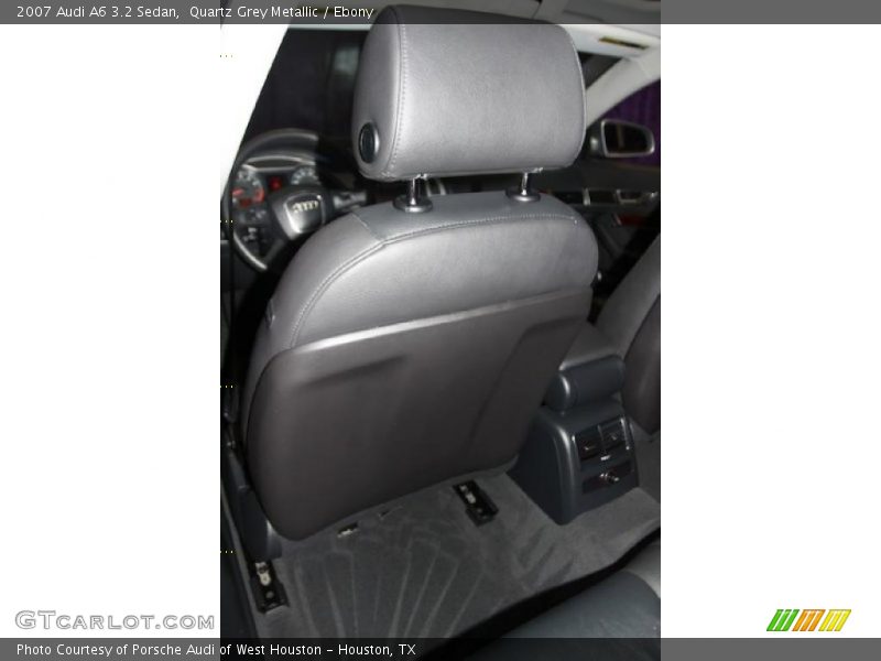 Quartz Grey Metallic / Ebony 2007 Audi A6 3.2 Sedan