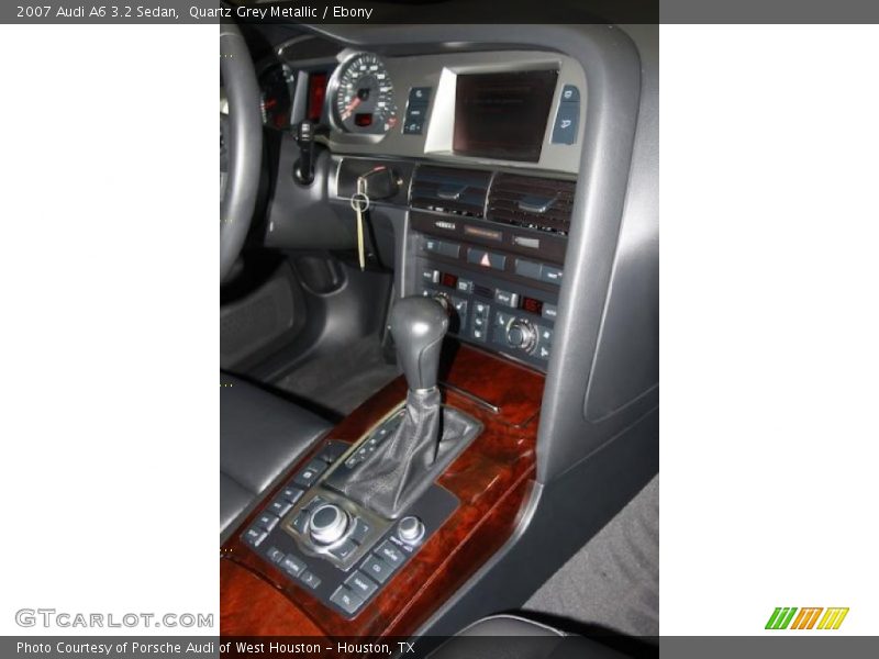 Quartz Grey Metallic / Ebony 2007 Audi A6 3.2 Sedan