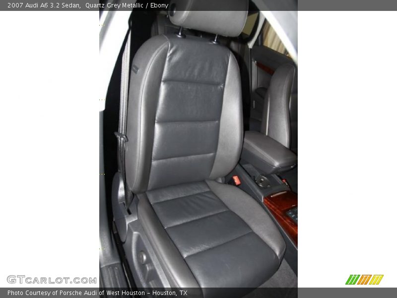 Quartz Grey Metallic / Ebony 2007 Audi A6 3.2 Sedan