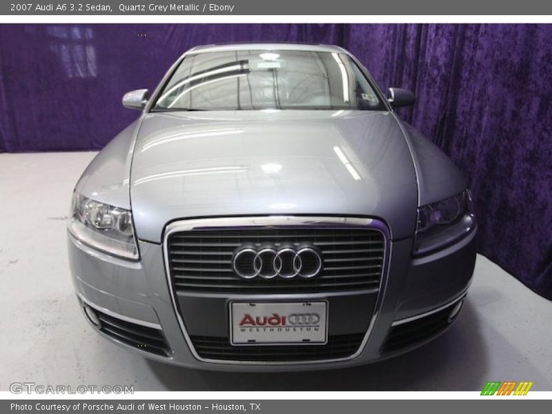 Quartz Grey Metallic / Ebony 2007 Audi A6 3.2 Sedan