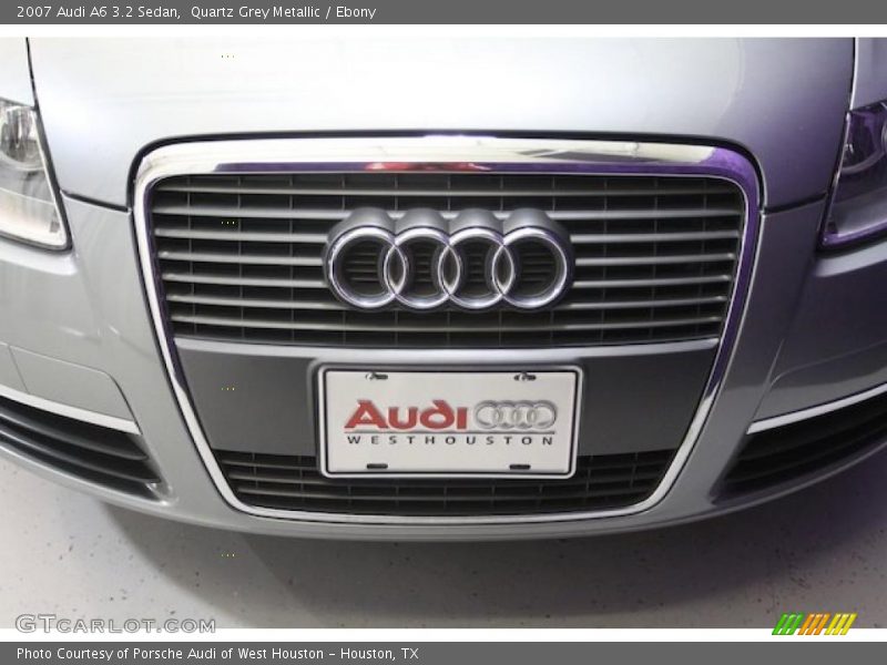 Quartz Grey Metallic / Ebony 2007 Audi A6 3.2 Sedan