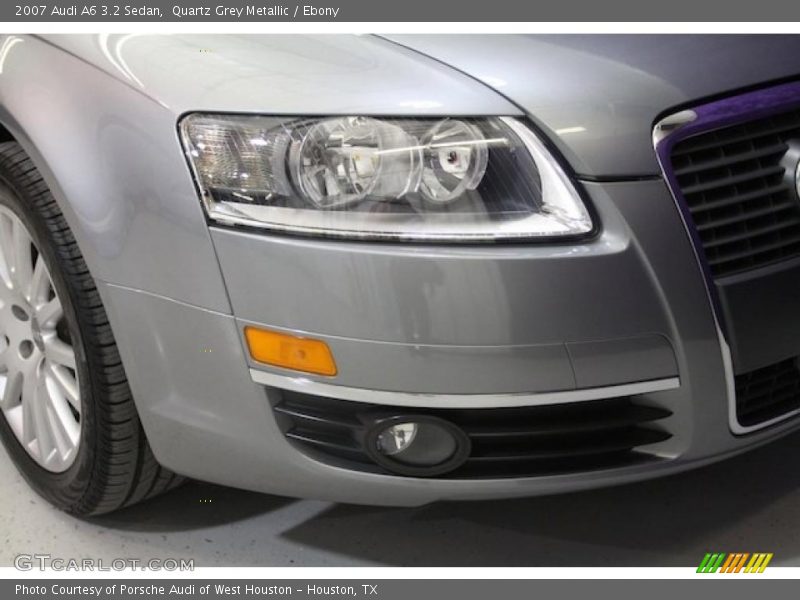 Quartz Grey Metallic / Ebony 2007 Audi A6 3.2 Sedan