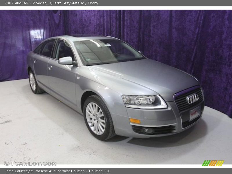 Quartz Grey Metallic / Ebony 2007 Audi A6 3.2 Sedan