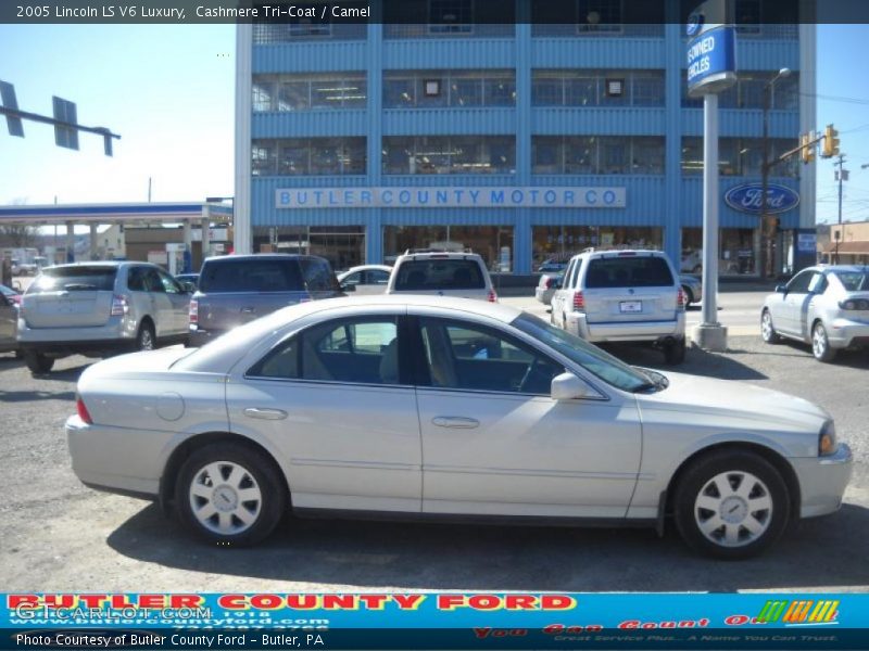 Cashmere Tri-Coat / Camel 2005 Lincoln LS V6 Luxury