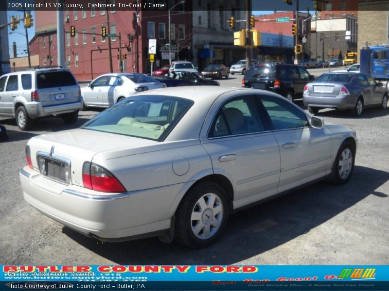 Cashmere Tri-Coat / Camel 2005 Lincoln LS V6 Luxury