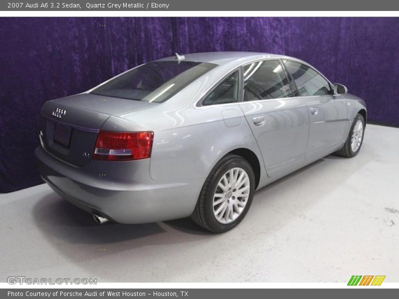 Quartz Grey Metallic / Ebony 2007 Audi A6 3.2 Sedan