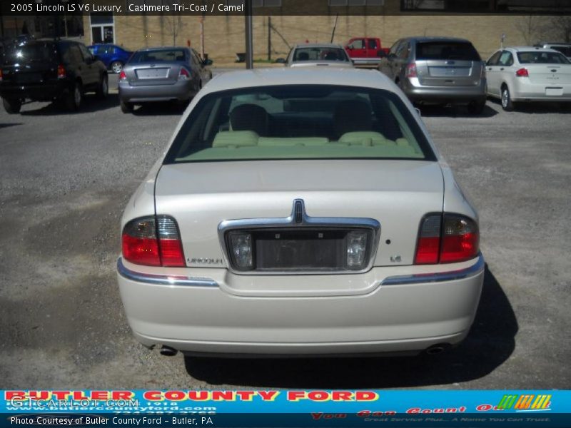 Cashmere Tri-Coat / Camel 2005 Lincoln LS V6 Luxury