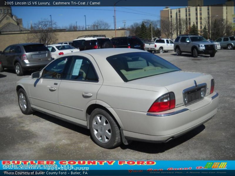 Cashmere Tri-Coat / Camel 2005 Lincoln LS V6 Luxury