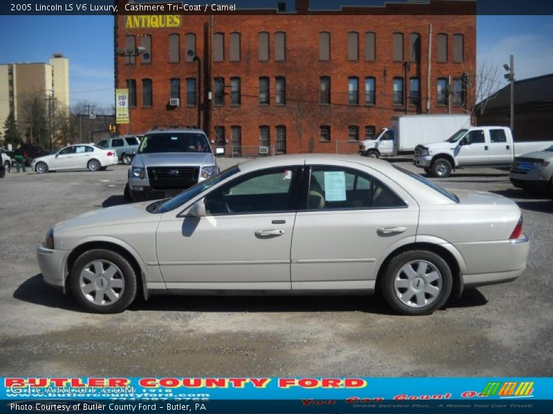 Cashmere Tri-Coat / Camel 2005 Lincoln LS V6 Luxury