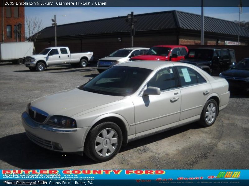 Cashmere Tri-Coat / Camel 2005 Lincoln LS V6 Luxury