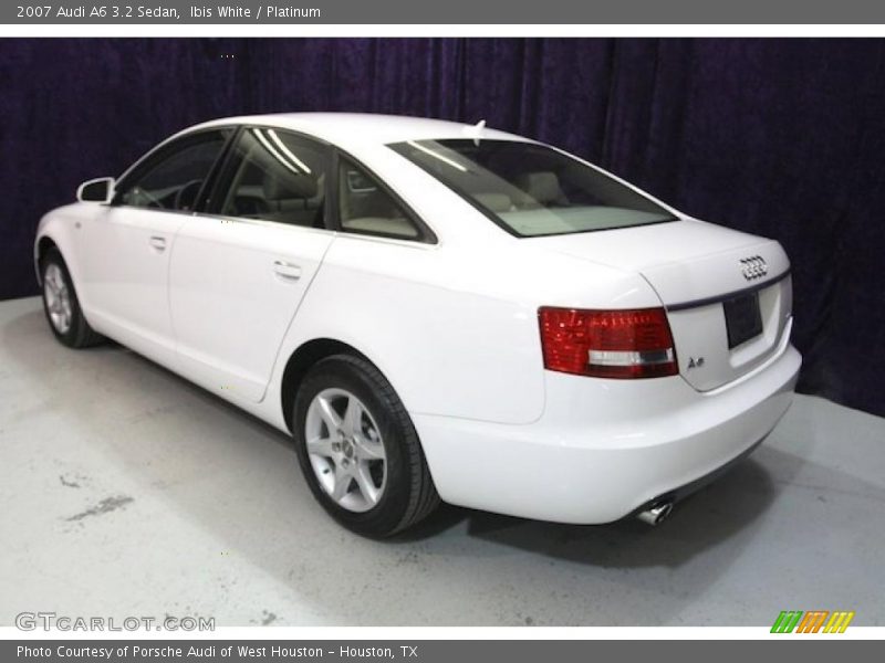 Ibis White / Platinum 2007 Audi A6 3.2 Sedan